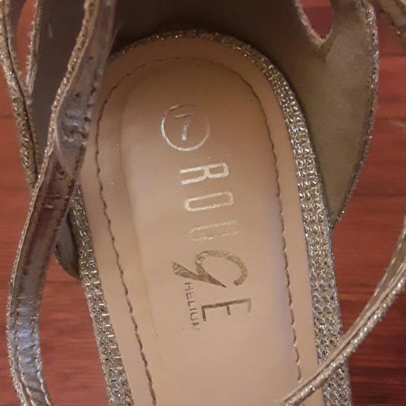 Wedge silver shoe - Picture 4 of 4